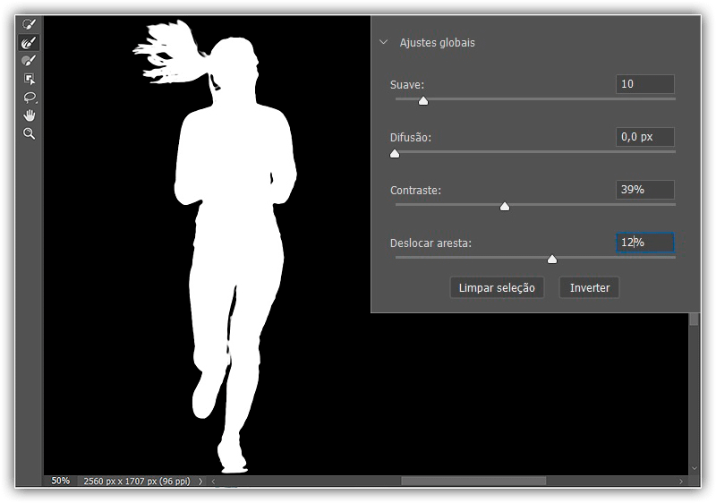 Configurando ajustes globais.