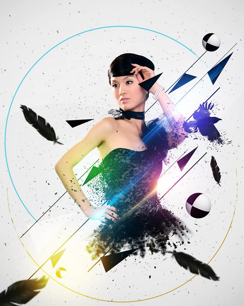 Assim terminamos nossa arte Desejos ardentes – Tutorial abstrato do Photoshop