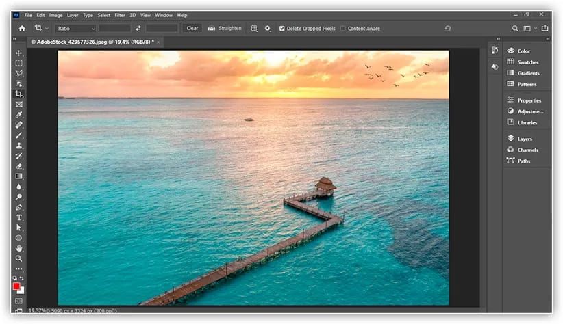 Dicas e truques da ferramenta de recorte do Photoshop