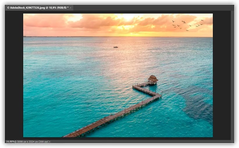 Pressione Ctrl+Z (Win) / Command+Z (Mac) para desfazer o recorte.