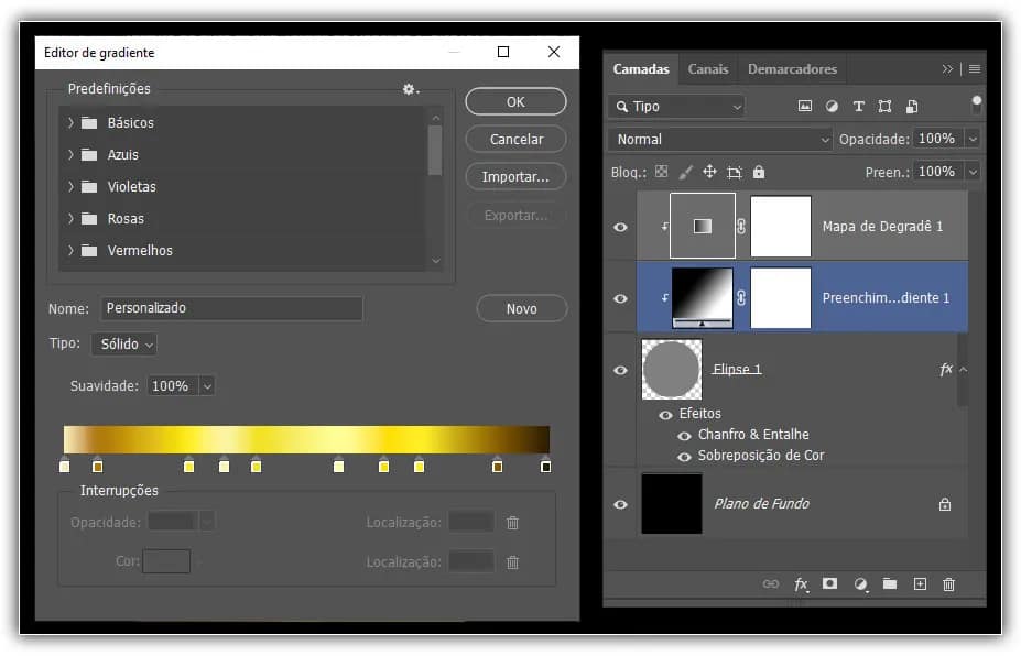 Como criar texturas metálicas no Photoshop