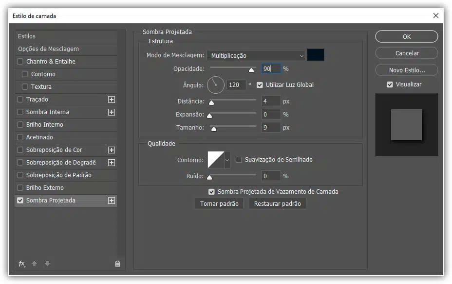Efeito de texto bordado realista no Adobe Photoshop