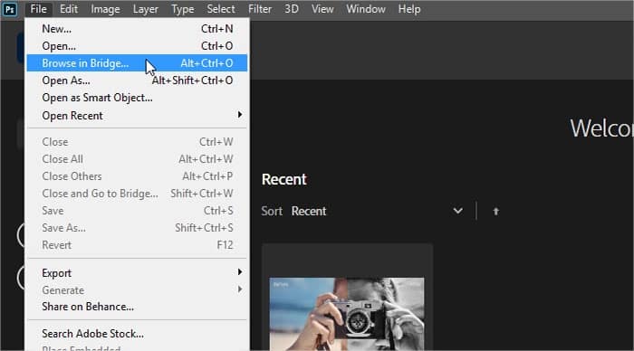 Saiba tudo sobre o Adobe Bridge e como usar o Bridge para localizar, organizar e visualizar suas imagens.