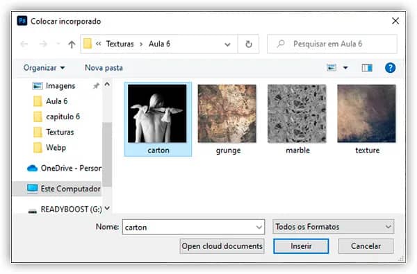 Abrir várias imagens como camadas no Photoshop