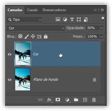 Trabalhar em uma cópia ainda faz uma mudança permanente.