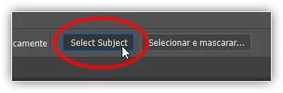 Clicando no botão Selecionar Assunto.