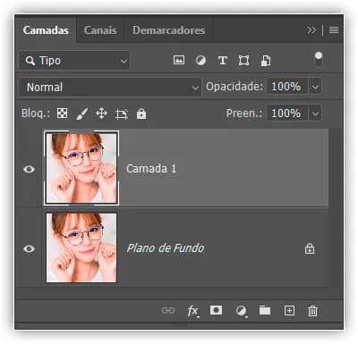 Dimensionar imagens com objetos inteligentes do Photoshop