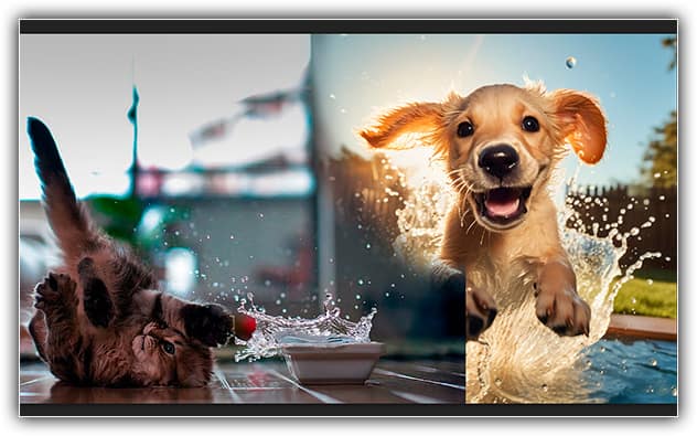 Pintura com preto na máscara de camada para ocultar partes da imagem.