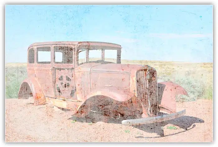 O modo de mesclagem Divisão produz um resultado mais claro que Multiplicar.