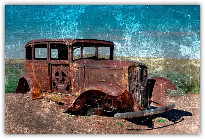 Inverter a textura às vezes pode produzir melhores resultados.