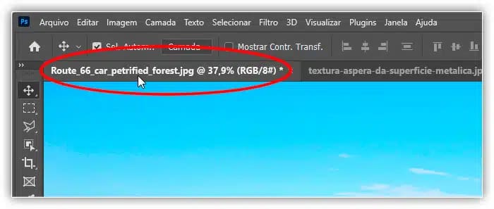 Como misturar texturas com fotos no Photoshop