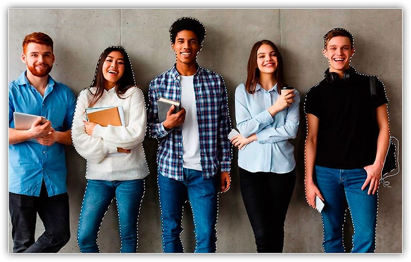 Usando a ferramenta de seleção de objetos no Photoshop CC