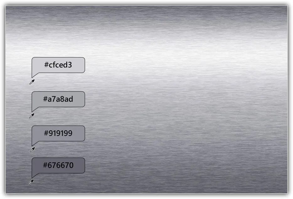 Como você pode ver aqui, as cores são bem parecidas em matiz e intensidade.
