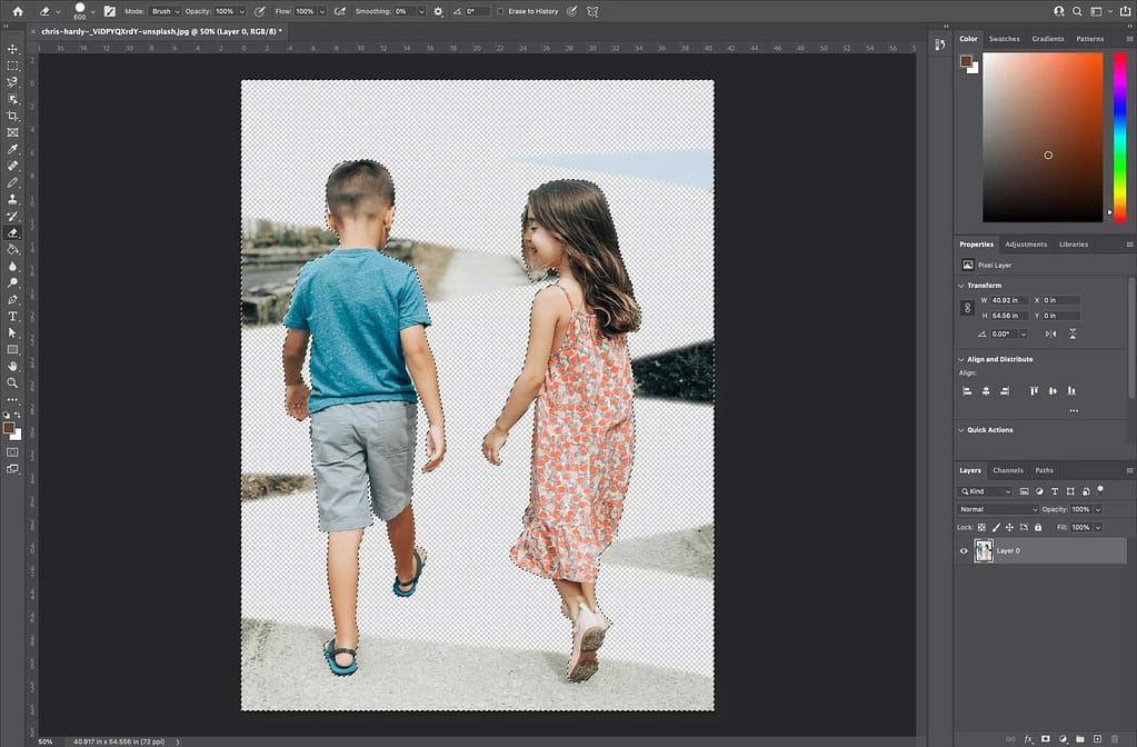 Como remover background no Photoshop