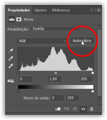 Pressione e segure Alt (Win) / Option (Mac) e clique no botão Auto.