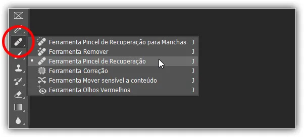 Como Usar a Ferramenta Pincel de Recuperação do Photoshop