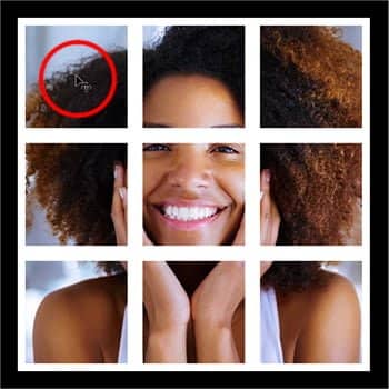 Clique no quadrado no canto superior esquerdo para selecioná-lo