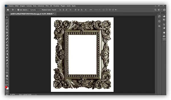 A camada Plano de fundo no Photoshop
