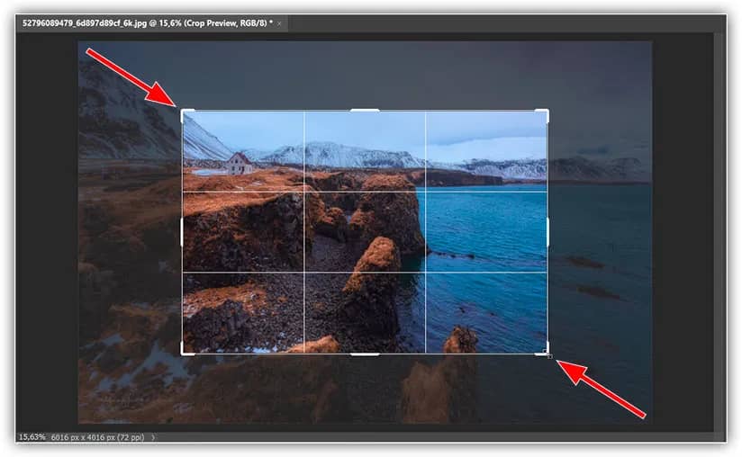 Como cortar imagens no Photoshop