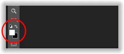 Camada de plano de fundo com ação no Photoshop