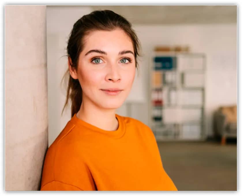 A foto foi cortada de forma não destrutiva.