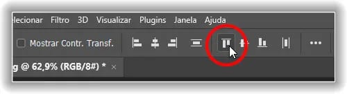 Alinhar e distribuir camadas no Photoshop