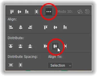 Alinhar e distribuir camadas no Photoshop