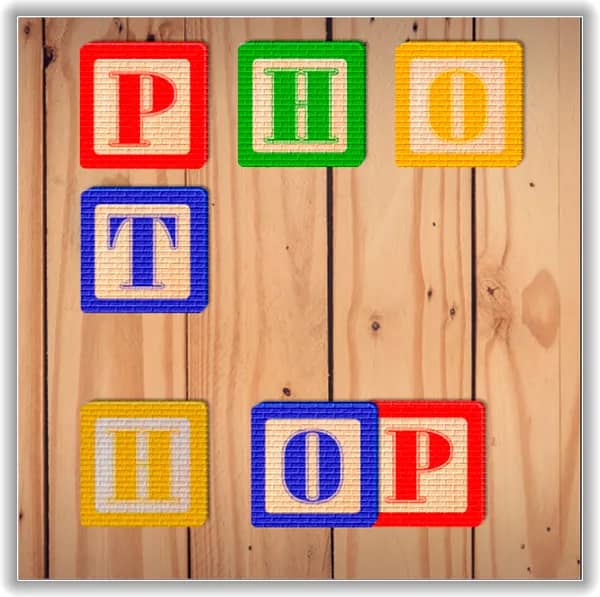 As bordas inferiores dos blocos agora estão alinhadas.