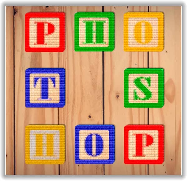 Os blocos após clicar na opção Distribuir Centros Verticais.