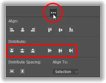 Alinhar e distribuir camadas no Photoshop