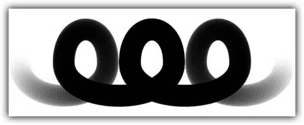 Com a mesma quantidade de pressão da caneta aplicada, o Fluxo nos dará uma pincelada mais opaca do que a Opacidade.