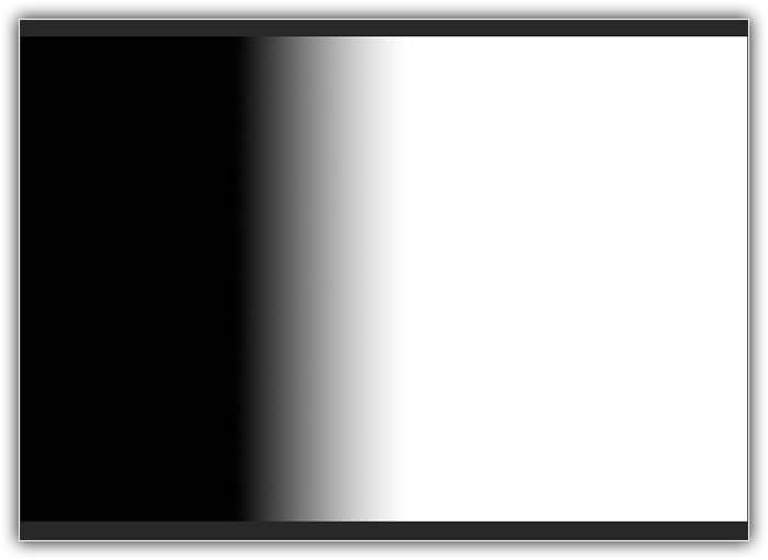 Visualizando o gradiente na máscara.