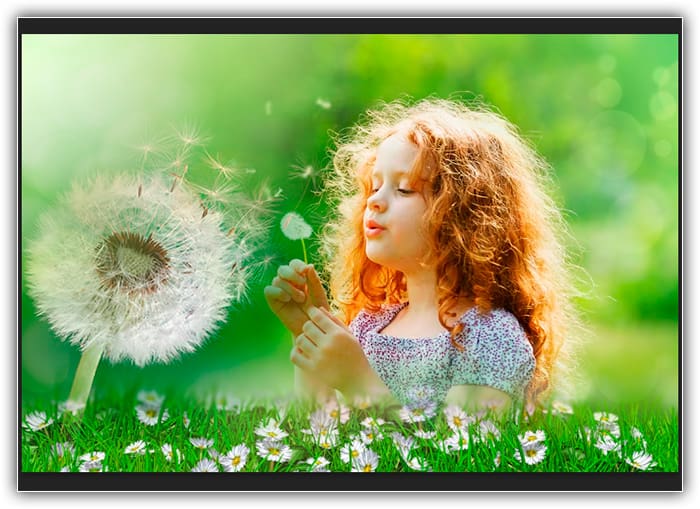 O canto superior direito da Camada 2 foi adicionado.