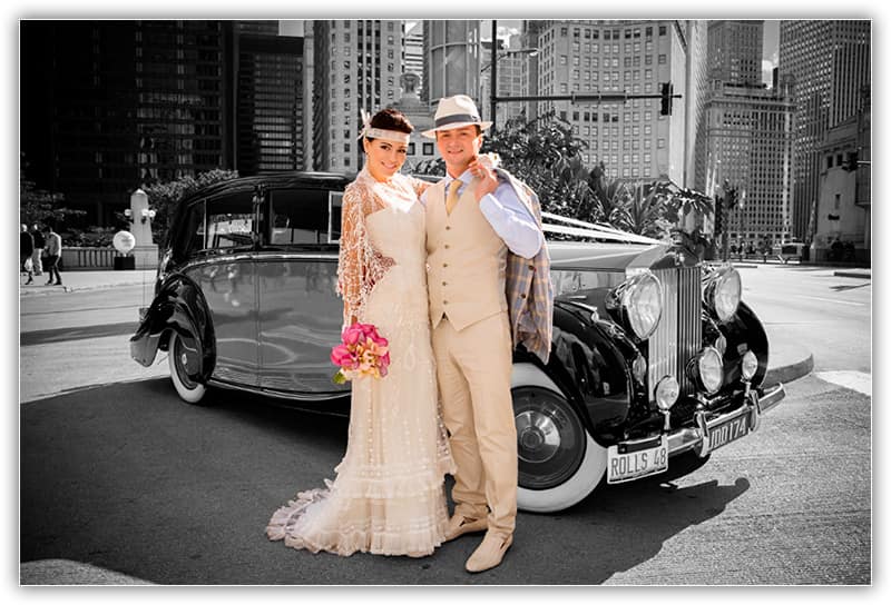 O resultado final usando a Ferramenta de Seleção de Objetos e uma camada de ajuste em Preto e Branco.