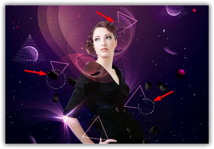 ude o modo para Linear Dodge 100%.