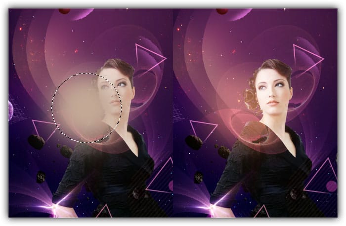 Crie uma nova camada.