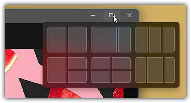 O suporte ao layout de encaixe no Photoshop é habilitado por padrão em máquinas Windows.