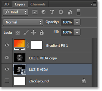 A camada agora é um Objeto Inteligente.