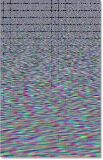 efeito de reflexo no Photoshop com ondulações