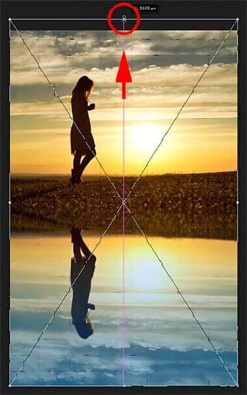 efeito de reflexo no Photoshop com ondulações