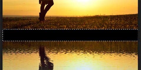 efeito de reflexo no Photoshop com ondulações