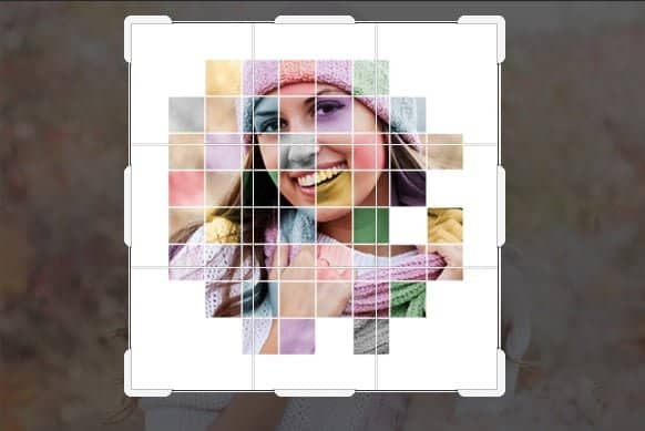 Efeitos fotográficos com grades de cores