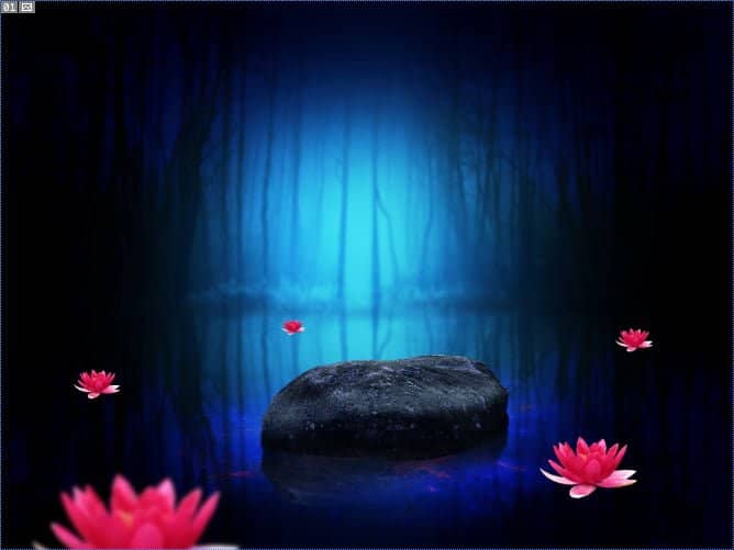 Como criar uma cena de Fantasy Lake