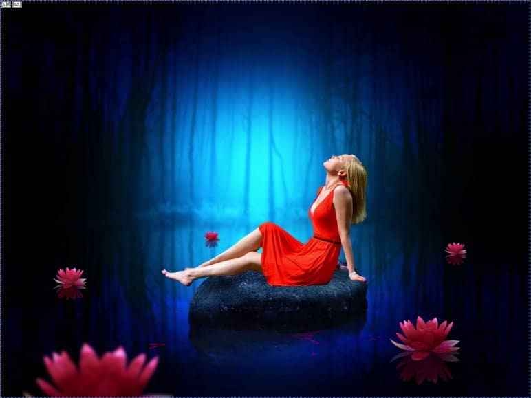 Como criar uma cena de Fantasy Lake