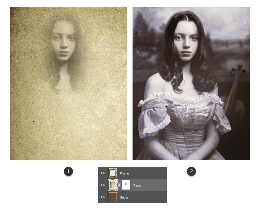 Manipulação vintage no Adobe Photoshop