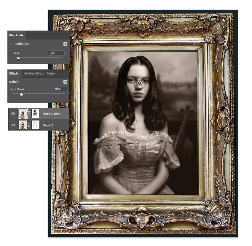 Manipulação vintage no Adobe Photoshop