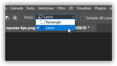Usando a ferramenta de seleção de objetos no Photoshop CC